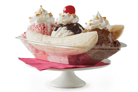 BANANA SPLIT SUNDAE