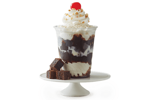 FUDGE BROWNIE SUNDAE